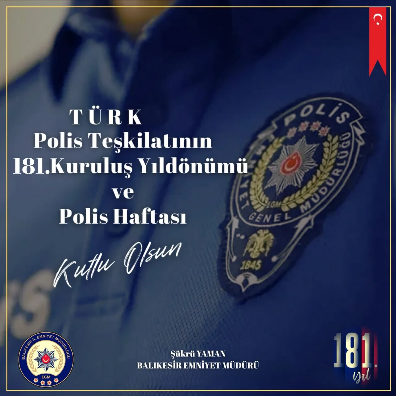 Balıkesir'de 181. Yıl Kutlaması: 