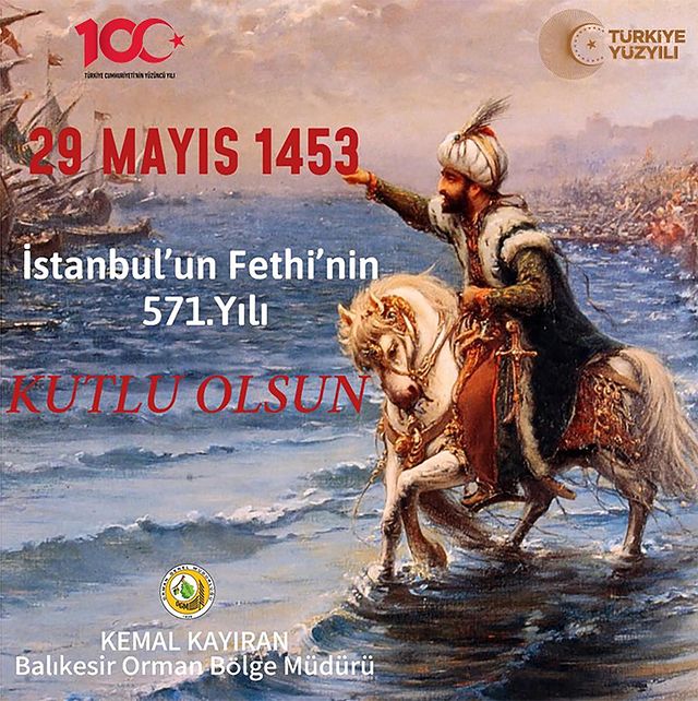 Balıkesir Orman Bölge Müdürlüğü’nden Fatih Sultan Mehmet’i Anma Etkinliği