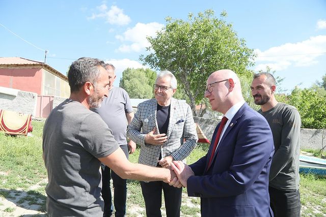 CHP Balıkesir Milletvekili Serkan Sarı’dan Pınarbaşı’nda Destek Ziyareti
