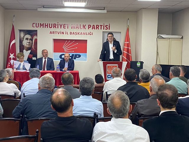 CHP’li Milletvekili Ensar Aytekin’den Büyük Çay Mitingi Öncesi Artvin Ziyareti