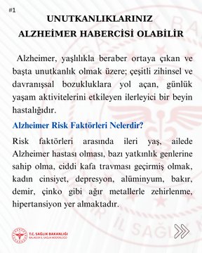 Alzheimer Hastalığı Farkındalığı İçin Eylül Ayı Dünya Genelinde Özel Bir Ay