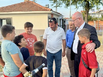 CHP Balıkesir Milletvekili Serkan SARI Yakupköy Mahallesinde Mahalle Sakinleriyle Buluştu