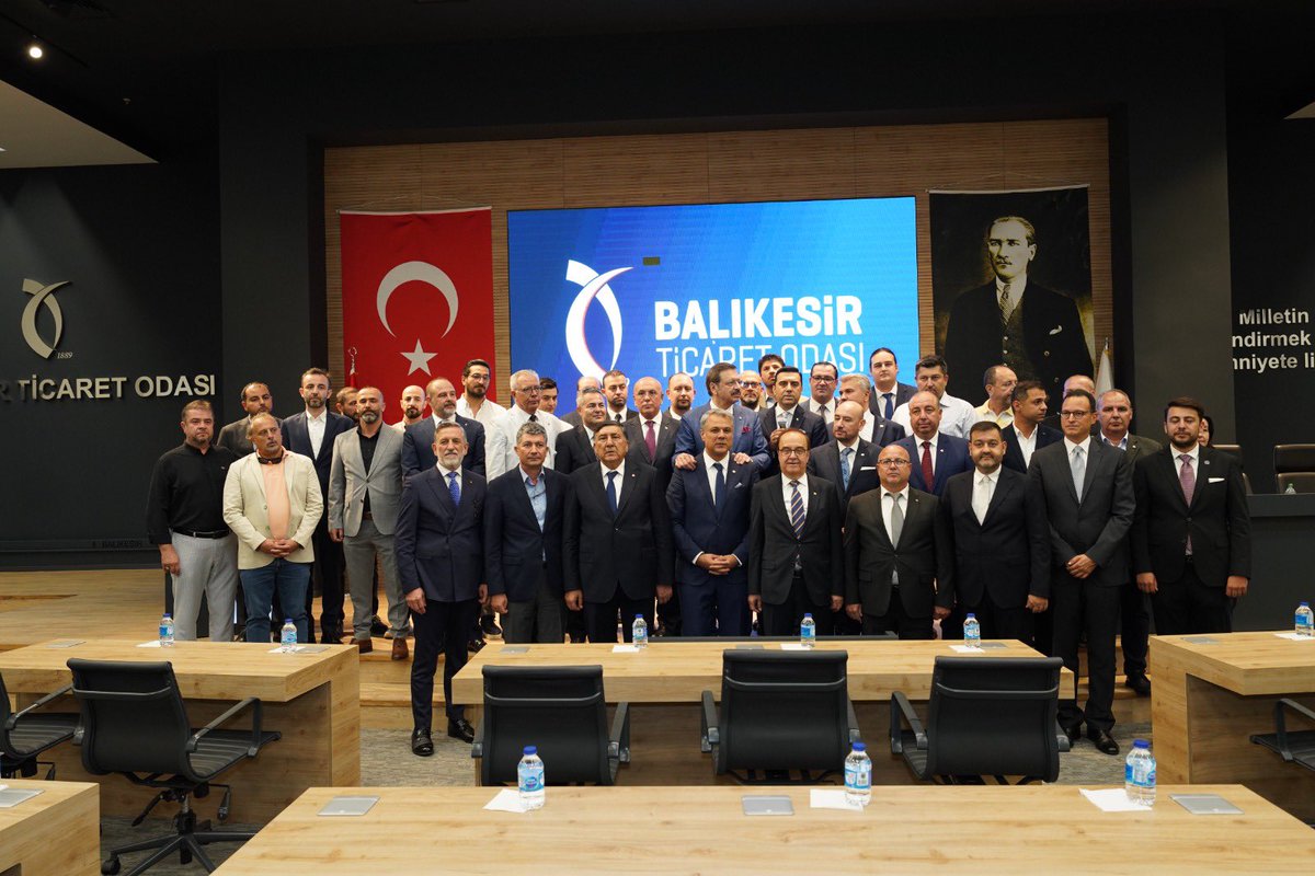 Balıkesir Ticaret Odası, Cemil Çiçek ve M. Rifat Hisarcıklıoğlu’nu ağırladı