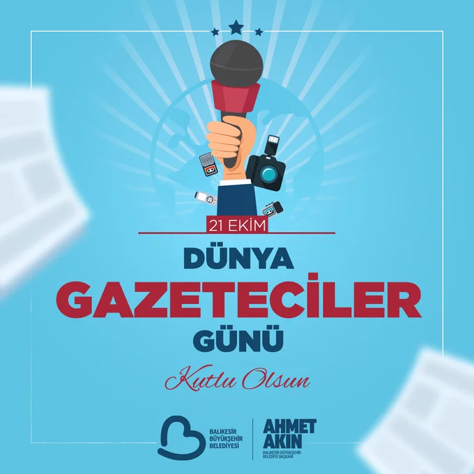 Balıkesir Büyükşehir Belediye Başkanı’ndan Gazetecilere Destek