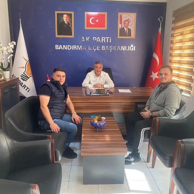 Ak Parti Bandırma İlçe Başkanı Göksel Karalahan’a Hayırlı Olsun Ziyaretleri Devam Ediyor