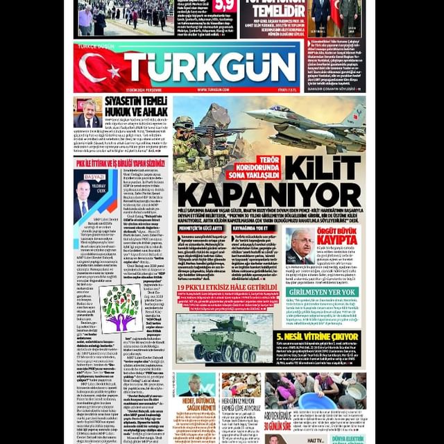 Türkgün Gazetesi – 17 Ekim 2024