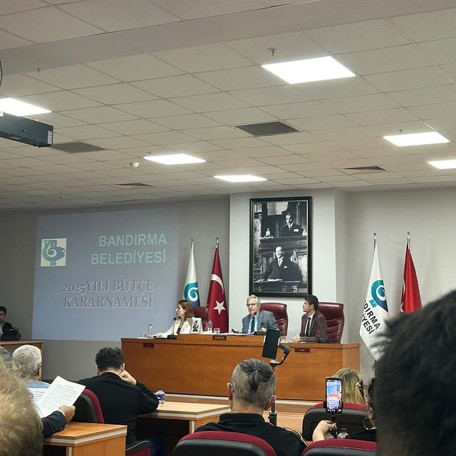 Bandırma Belediyesi Ekim Ayı Meclis Toplantısı Yapıldı