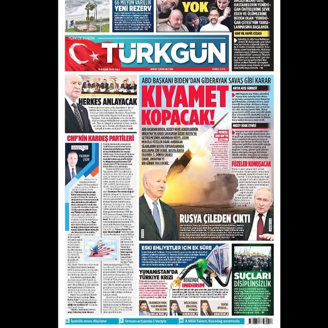 Türkgün Gazetesi Yeni Sayısı Hazırlanıyor