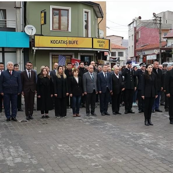 86. Yıldönümünde Atatürk’ü Anma Töreni Yapıldı