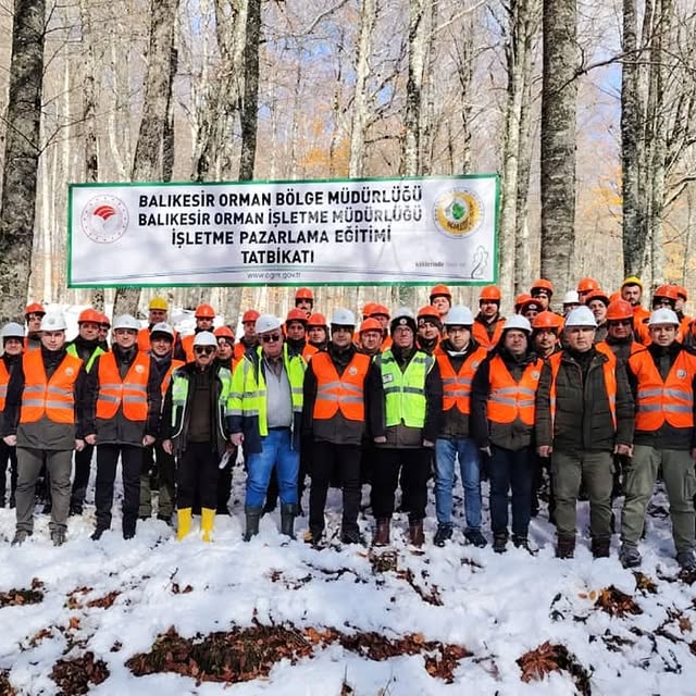 Balıkesir Orman Bölge Müdürlüğü, Çataldağ Ormanlarında Ormancılık Eğitimine Başladı