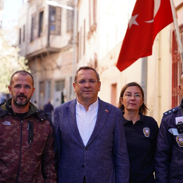 Ayvalık Belediye Başkanı Mesut Ergin, Ayvalık Çiftçi Malları Koruma Başkanlığı’nı Ziyaret Etti