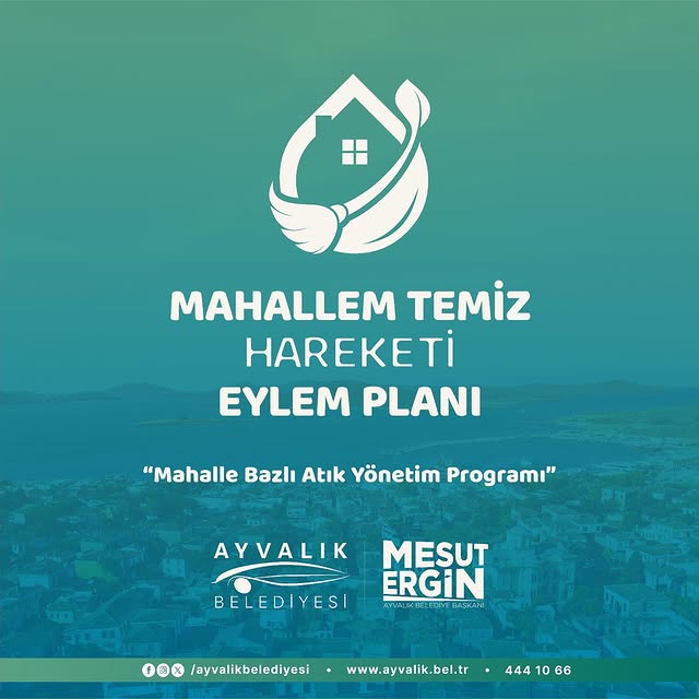 Ayvalık’ta Temizlik Hareketi Başladı