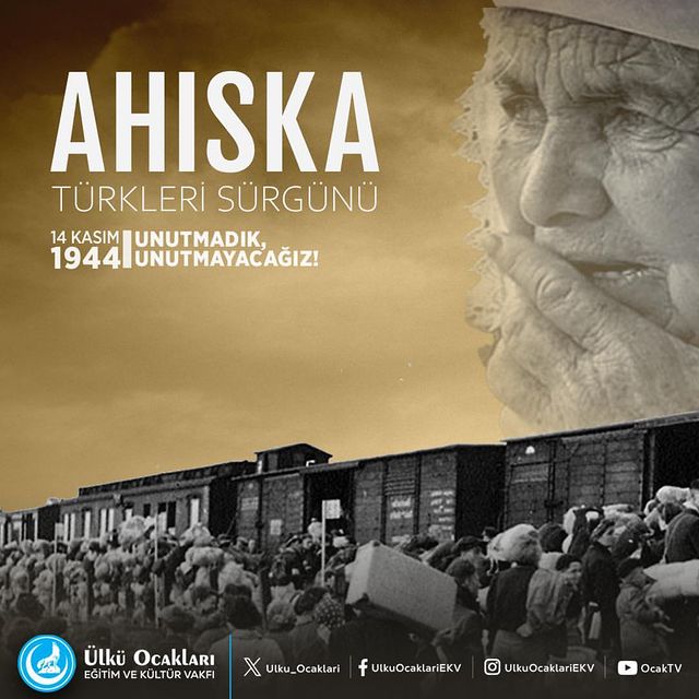 14 Kasım 1944’te Ahıska Türkleri İçin Anma Günü