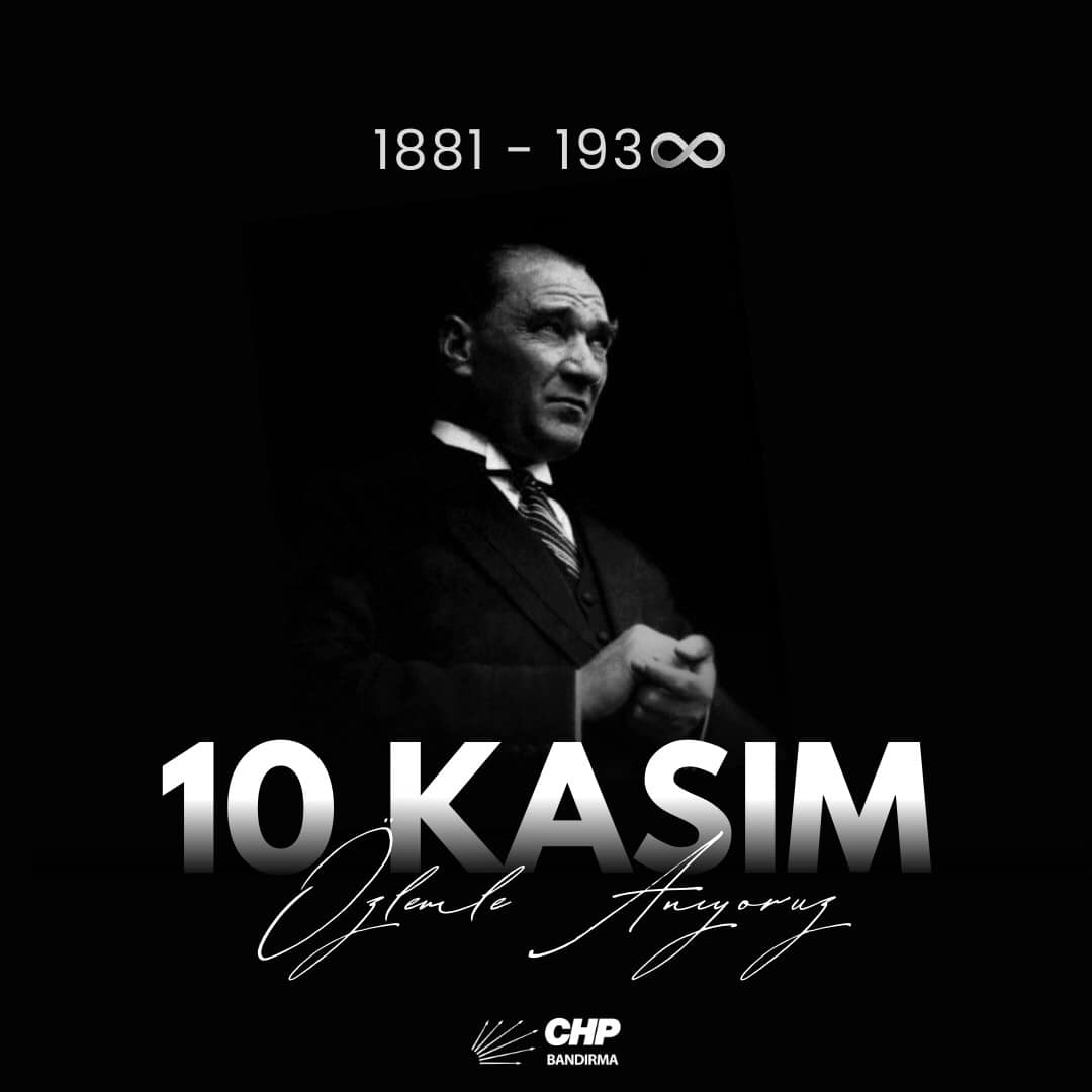 Cumhuriyetin Kurucusu Gazi Mustafa Kemal Atatürk, Anılıyor