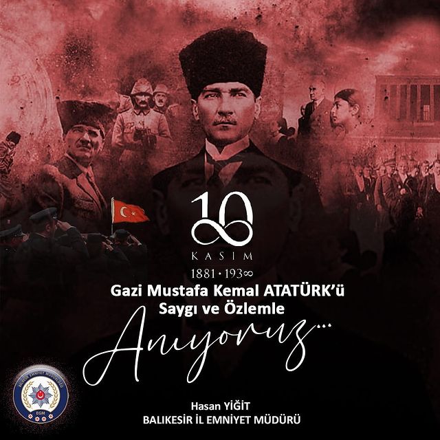 86. Yıl Dönümünde Atatürk’ü Saygıyla Anıyoruz