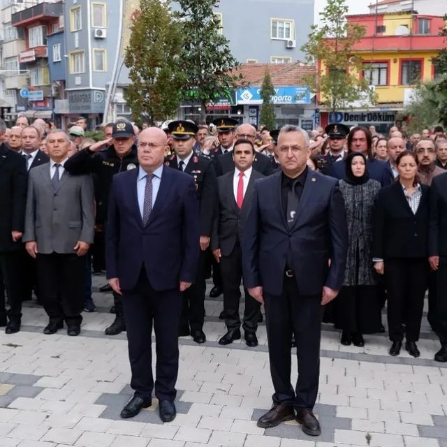 10 Kasım Atatürk’ü Anma Günü Kutlamaları Susurluk’ta Yapıldı