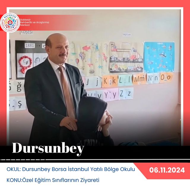 Karesi Ram, Dursunbey İlçesi’nde Eğitim Kurumları ile İş Birliğine Devam Ediyor