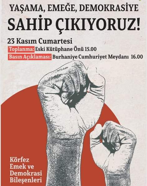 CHP Ayvalık İlçe Başkanlığı, Burhaniye’de Miting Düzenliyor