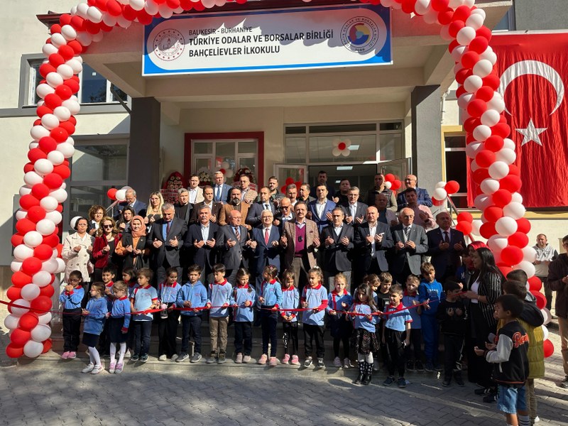 Türkiye Odalar ve Borsalar Birliği (TOBB) Bahçelievler İlkokulu Hizmete Girdi