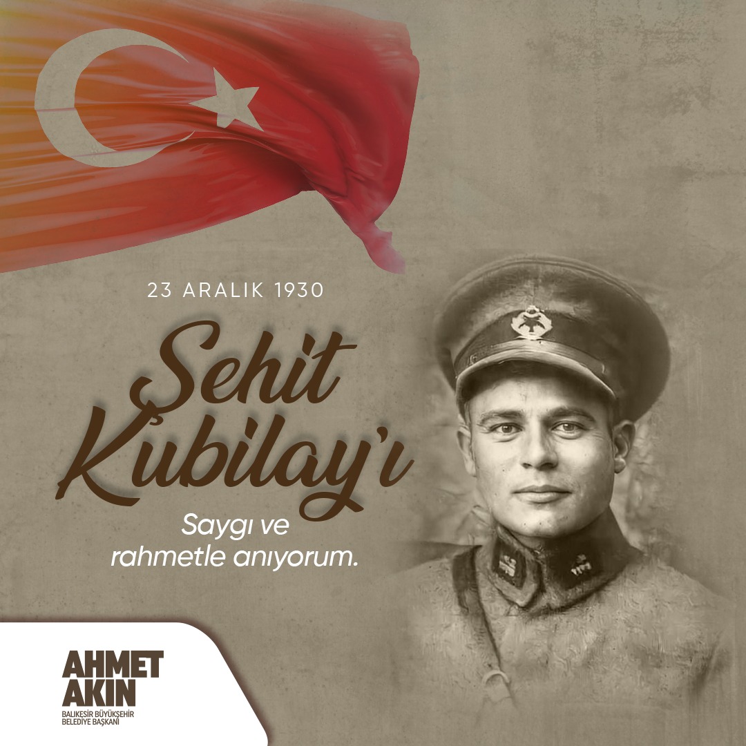 Asteğmen Mustafa Fehmi Kubilay ve Silah Arkadaşları Anıldı