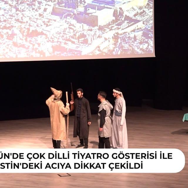 Balıkesir Üniversitesi’nde Filistin’deki Acılara Dikkat Çeken Tiyatro Gösterisi