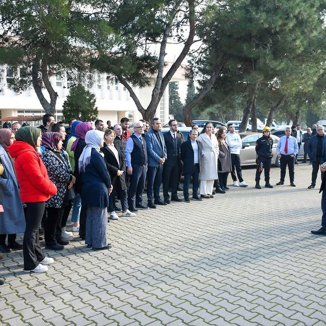 Tatbikat kapsamında Balıkesir’de duman ve panik anları yaşandı