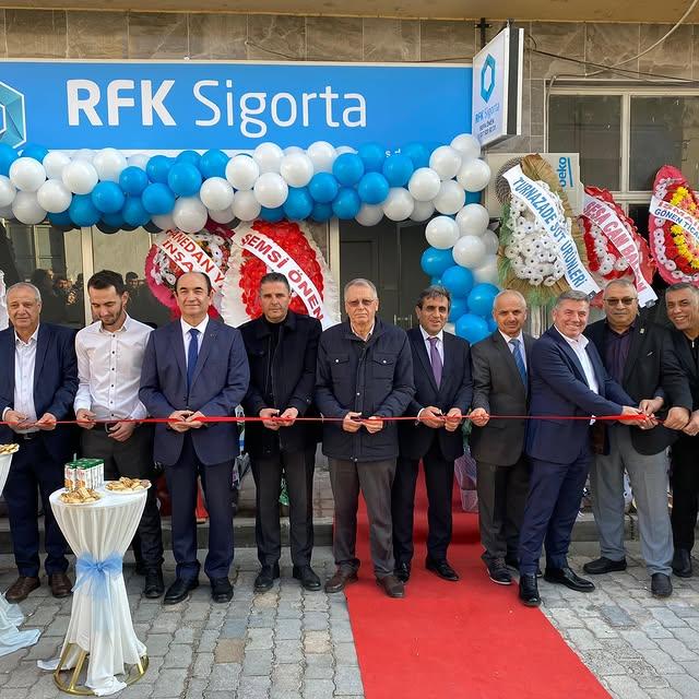 Gönen Ticaret Odası RFK Sigorta’nın Açılış Törenine Katıldı