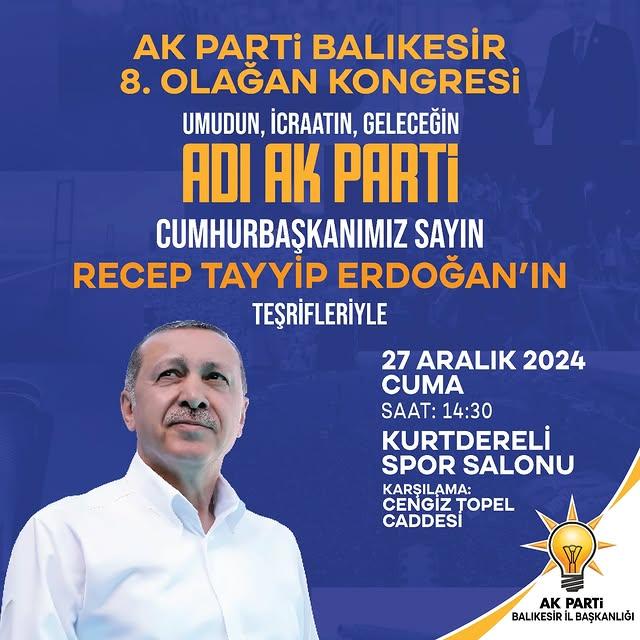 Cumhurbaşkanı Erdoğan Balıkesir’de Hitap Edecek