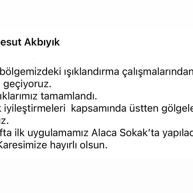 Çarşı Bölgesinde Işıklandırma Çalışmaları Tamamlandı, Sokak İyileştirmeleri Başlıyor