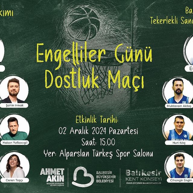 Balıkesir’de Engelsiz Yaşam İçin Spor Etkinliği