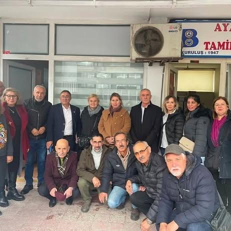 CHP Bandırma Kadın Kolları Emekli Maaşları İçin Taleplerini İletti