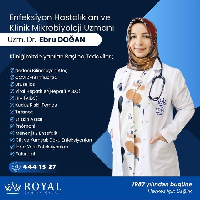 Özel Bandırma Royal Hastanesi Enfeksiyon Hastalıkları Polikliniği