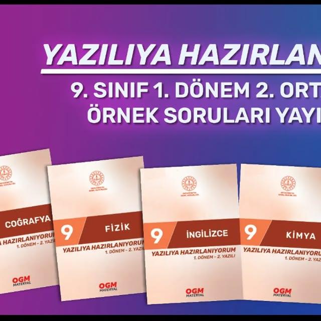 Milli Eğitim Bakanlığı, 9. Sınıf Öğrencilerine Destek Olacak Bir Seti Yayımladı