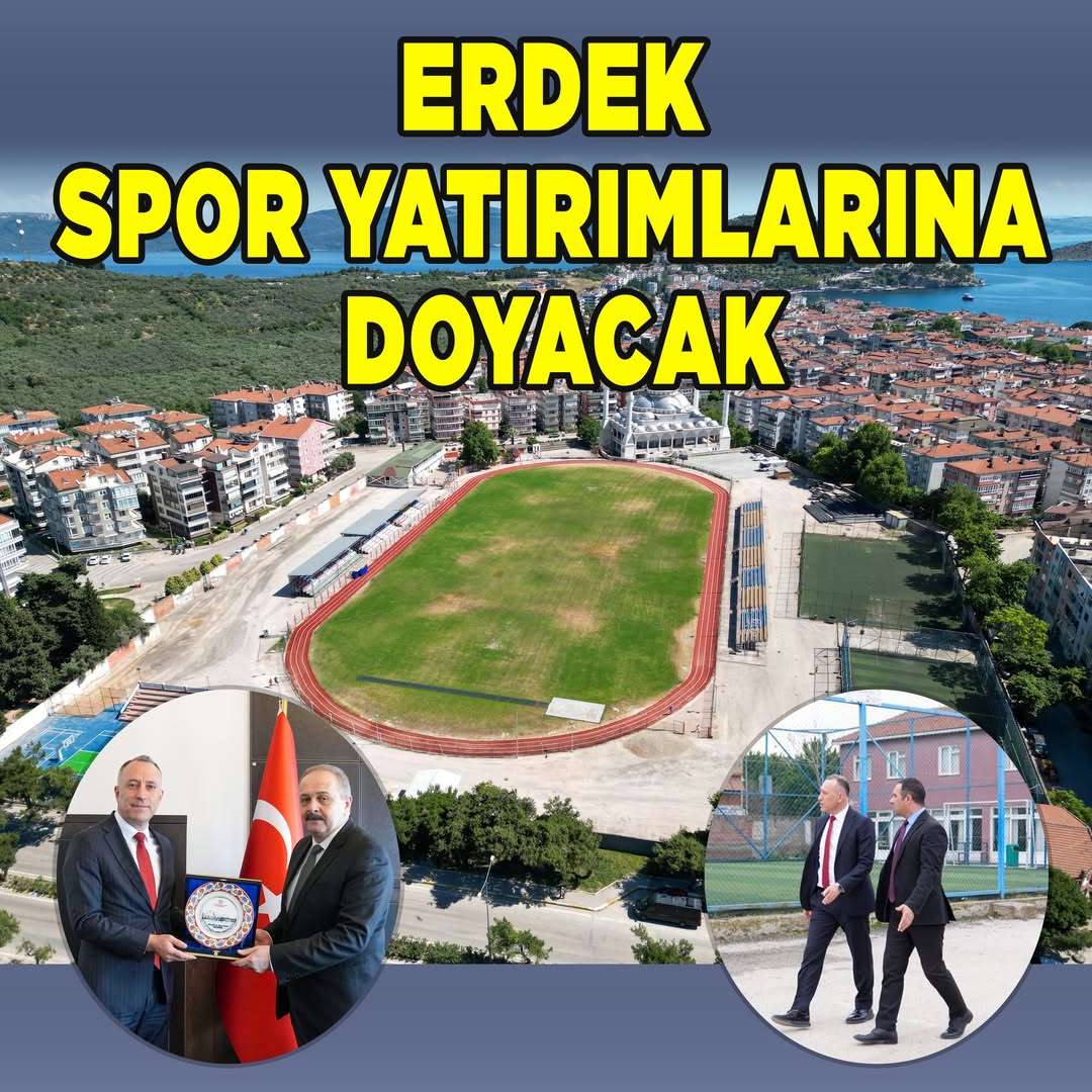 Erdek’e Yeni Spor Yatırımları Geliyor