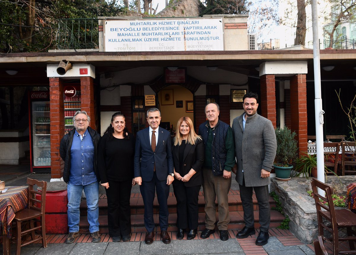 Beyoğlu’nda Muhtarlarla Bir Araya Gelindi