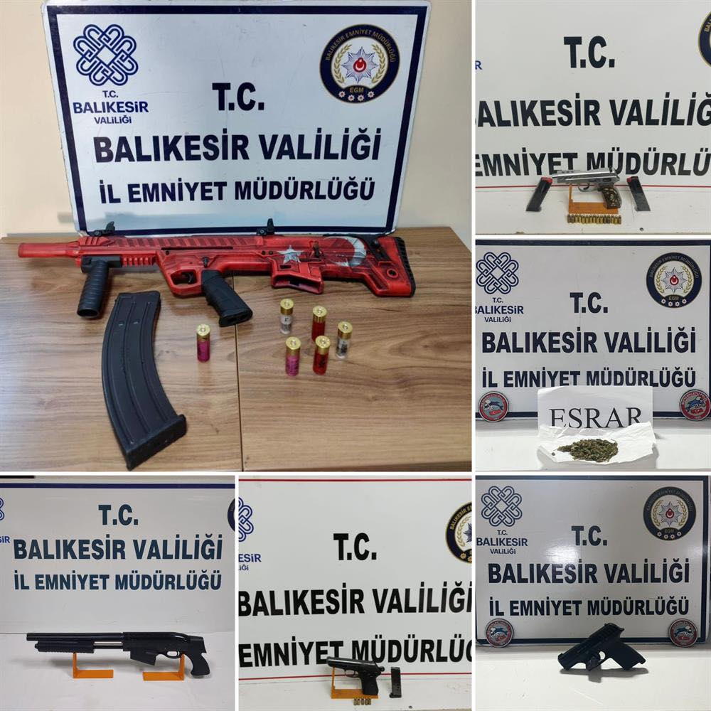 Balıkesir’de Asayiş Uygulamalarında 69 Aranan Kişi Yakalandı