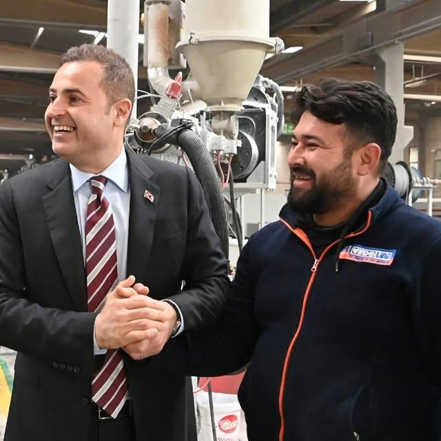 Balıkesir Büyükşehir Belediye Başkanı İstihdam Sağlayan Tesisleri Ziyaret Etti