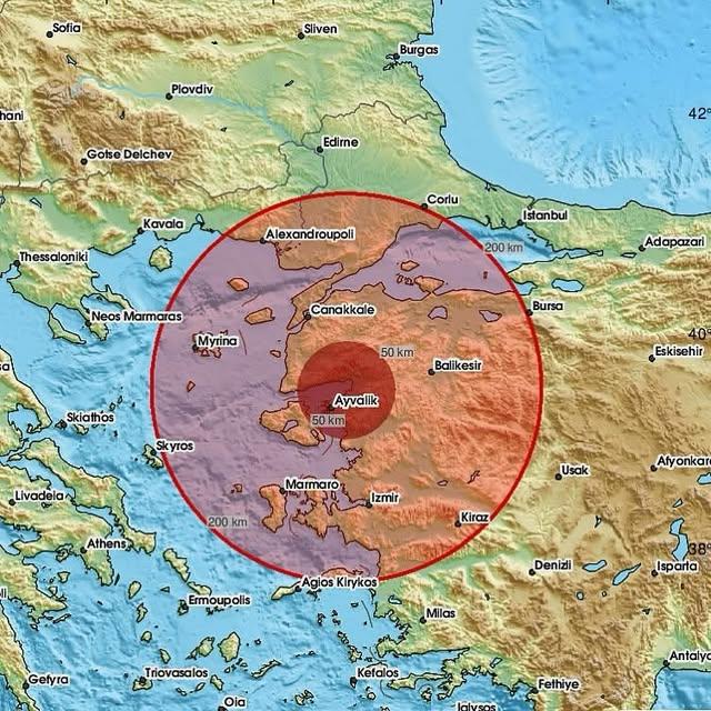 Çanakkale Ayvacık’ta Deprem Oldu