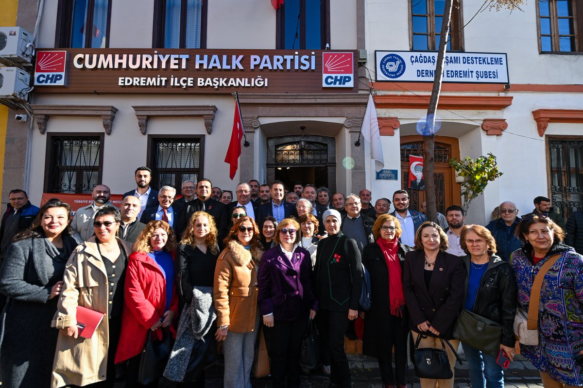 CHP Edremit İlçe Başkanlığı Ziyareti