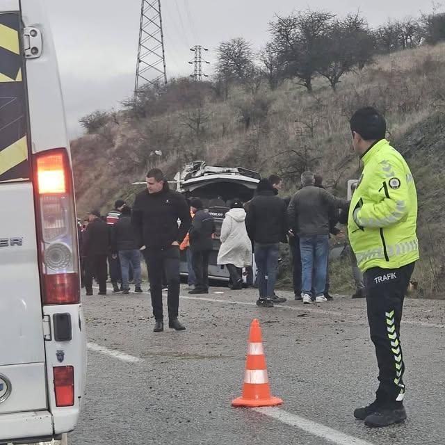 Gönen-Bandırma Yolu’nda İşçi Servisi Kazası