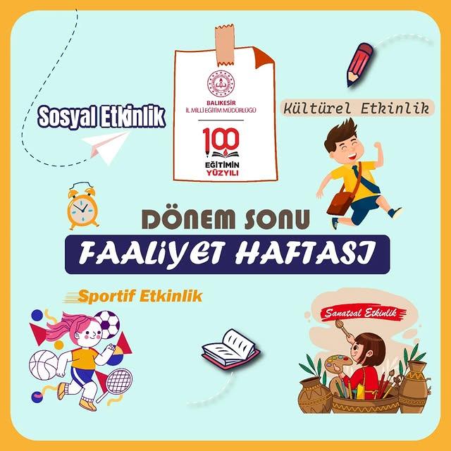 İvrindi’de Dönem Sonu Faaliyet Haftası Başladı