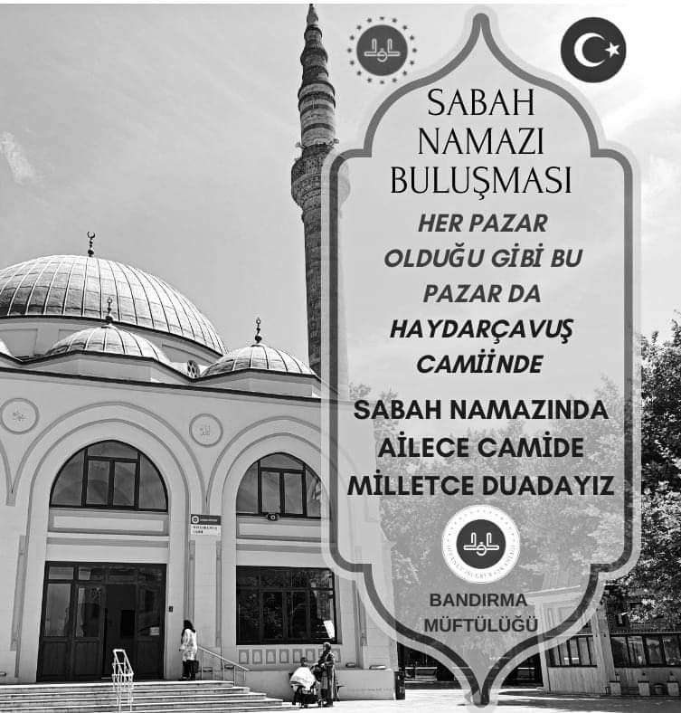 Bandırma’da Sabah Namazı Buluşması: Haydar Çavuş Camii’nde Manevi Buluşma