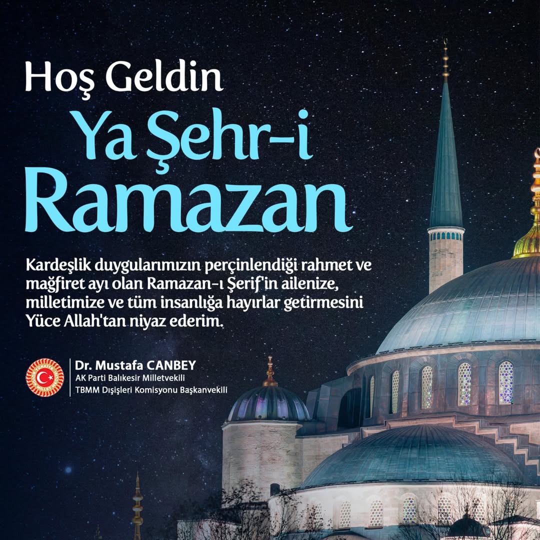 Ramazan Ayında Sağlık, Huzur ve Bereket Dilekleri