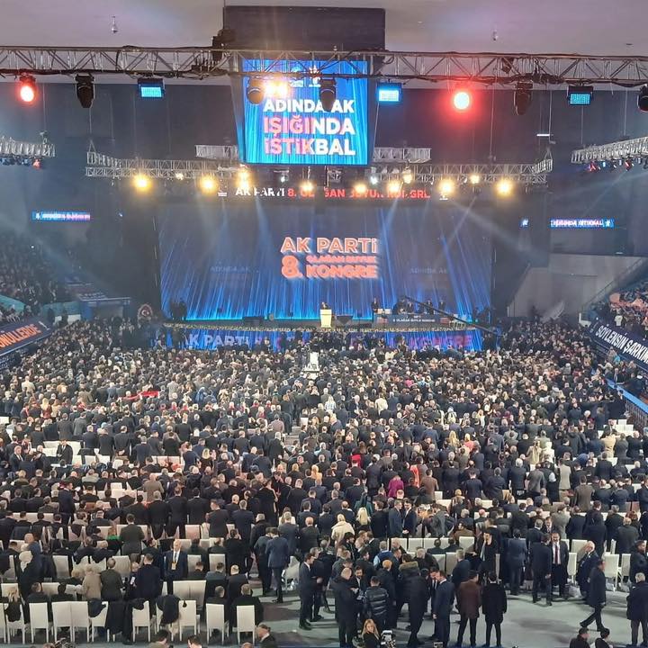 AK Parti 8. Olağan Kongresi Ankara’da Gerçekleşti: Gönen’den Yoğun Katılım