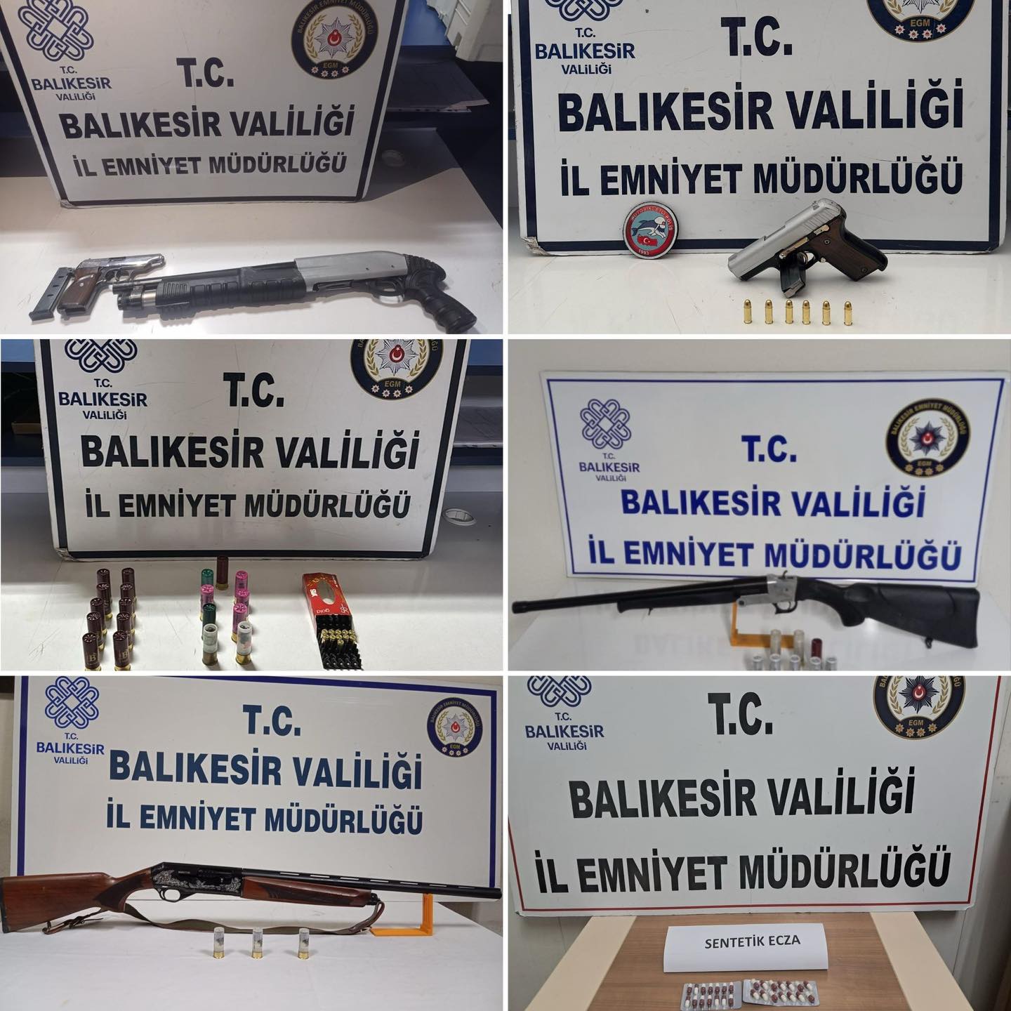 Balıkesir Emniyeti Suçla Mücadelede Kararlılıkla İlerliyor