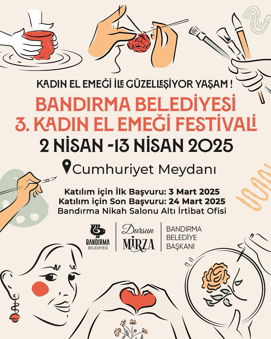 Bandırma’da Üretken Kadınların Buluşması: Kadın El Emeği Festivali