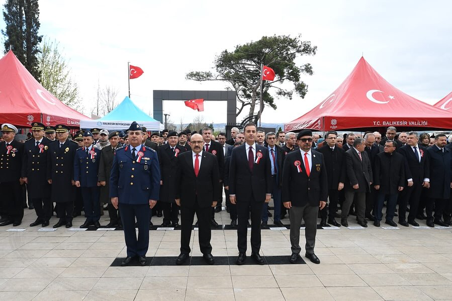 Balıkesir’de 18 Mart Şehitleri Anma Günü ve Çanakkale Zaferinin 110. Yılı Kutlandı