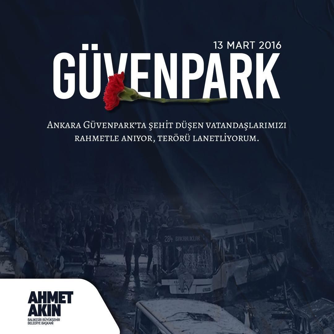 Balıkesir Büyükşehir Belediye Başkanı’ndan Güvenpark Saldırısı Anması