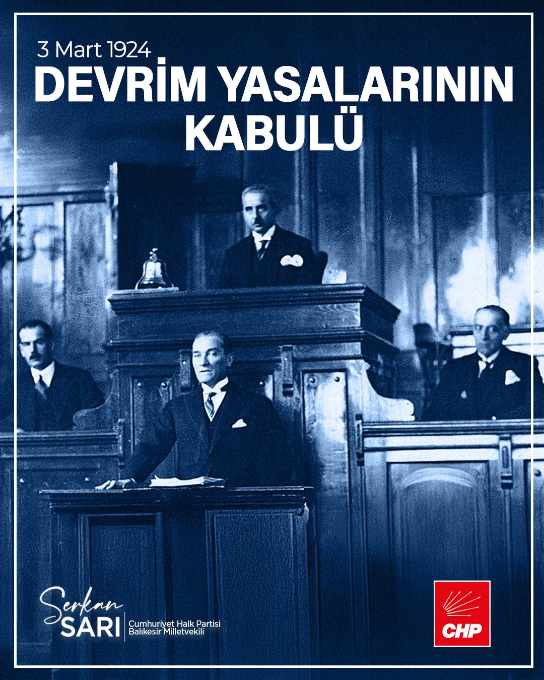 Üç Devrim Yasası İle Türk Toplumunun Dönüşümü