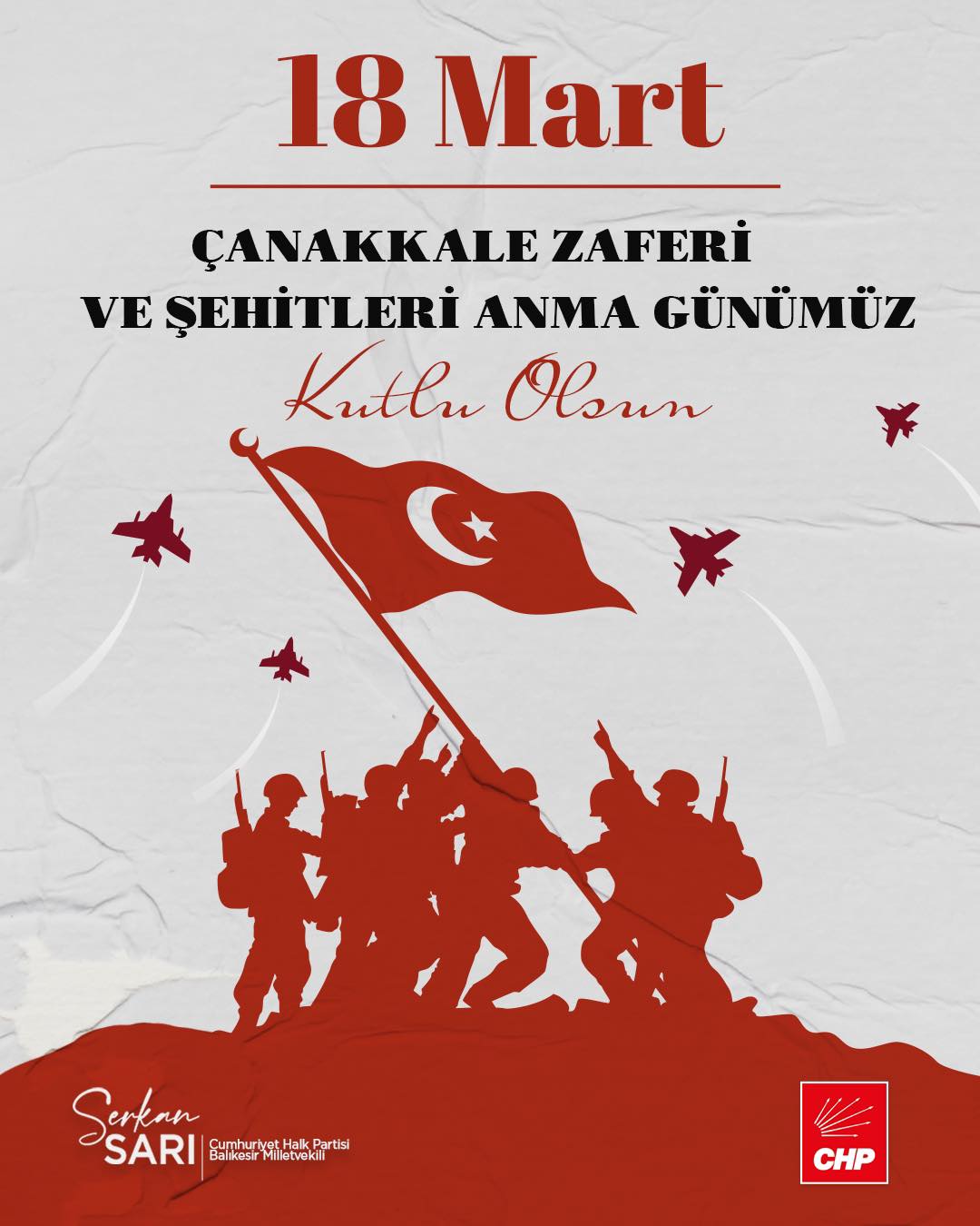 18 Mart Çanakkale Zaferi ve Şehitler Günü Kutlandı